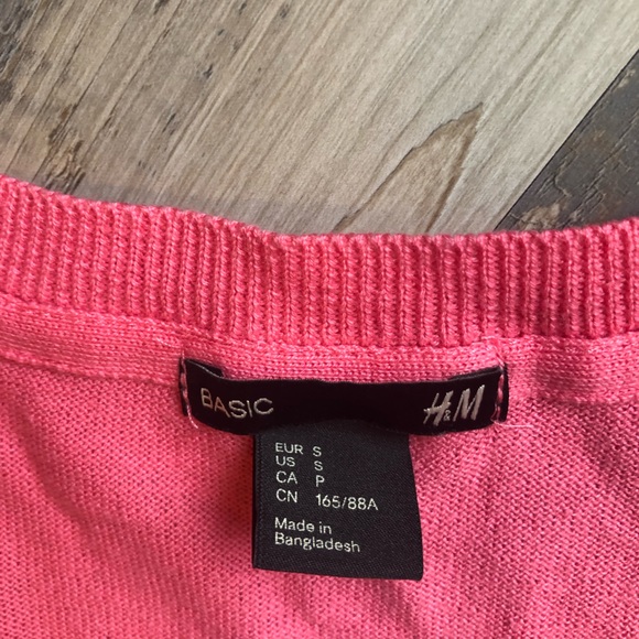 H&M Bright Pink Sweater Tunic/Dress - Picture 2 of 4